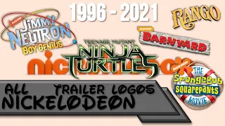 All Nickelodeon Trailer Logos (1996-2021)
