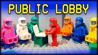 Among Us Public Lobbies in a Nutshell (LEGO Animation)