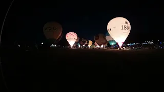 Bristol International Balloon Fiesta 2022 Night Glow Event IN FULL