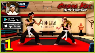 Cobra Kai Card Fighter Gameplay Walkthrough (Android, iOS) - Part 1