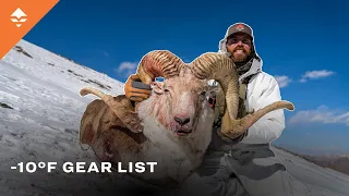 Brady Miller's Tajikistan Marco Polo & Ibex Gear List