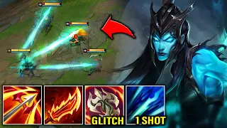Kalista but my autos are AOE and it looks like I'm hacking (TRIPLE SPLASH DAMAGE)