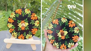 DIY/CD painting idea for beginners/Homedecor idea/Ayra's world