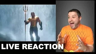 AQUAMAN – Extended Video Trailer 2 REACTION