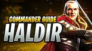 Haldir Commander Guide! 4 Seasons of Experience! LOTR Rise To War