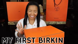 MY FIRST HERMES BIRKIN 2021 | 🍊🍊 HERMES HOLY GRAIL BAG UNBOXING 🍊🍊