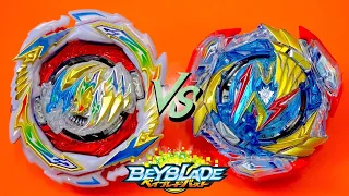 DRAGON DOMINATES! | Gatling Dragon .Kr.Cm'-10 VS Ultimate Valkyrie .Lg.V'-9 | Beyblade Burst BU/DB