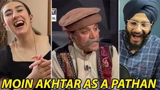 Indian Reaction to Loose Talk - Moin Akhter as Pathan - Hilarious Comedy | Raula Pao
