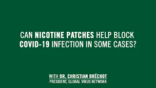 Can Nicotine Patches Help Block COVID-19?