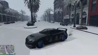 Winter in GTA 5 Online =)