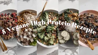 5 Vegane High Protein Rezepte + Nährwerte 🌱 I itscaroo