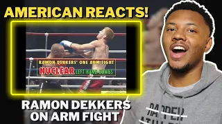 AMERICAN Reacts To Ramon Dekkers' Amazing One Arm Fight with Duane Ludwig | Dar The Traveler