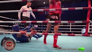 Ерганат Оспан первый бой чемпионата мира 2017 года #муайтай #muay thai  #Topмуайтай