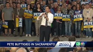 Pete Buttigieg speaks in Sacramento, answers voters' questions