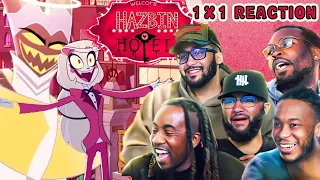 THIS SHOW IS INSANE! Hazbin Hotel 1 x 1 Reaction!