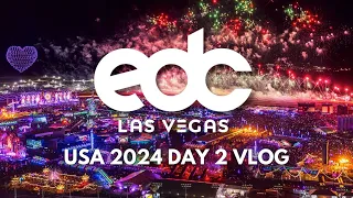 EDC LAS VEGAS 2024 VLOG DAY 2 (4K) 🇺🇸 | SZP & Worship (Sub Focus, Dimension, Culture Shock & 1991)