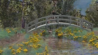 Claude Monet, 3d Animation - Luca Agnani Studio