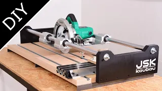 Making a 2-in-1 Circular Saw Slide Guide (Easy Panel Saw)