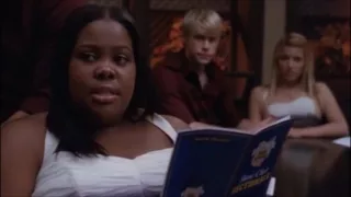 Glee   New directions argue in the green room 2x09