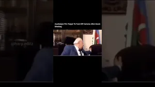 Azarbaijan PM forgot to turn off camera after zoom meeting