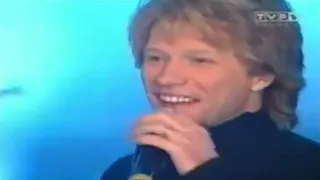 Bon Jovi - It's My Life ( TVP1 Studio Poland 2000 )