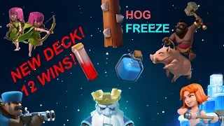 NEW Hog Freeze Deck! The Frozen Basics! 12 Wins, Beats Rascal Meta!