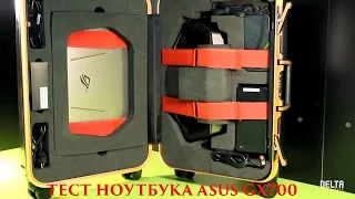 Тест ноутбука ASUS GX700