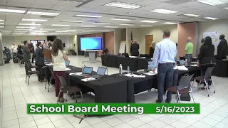 School Board Meeting 5/16/2023