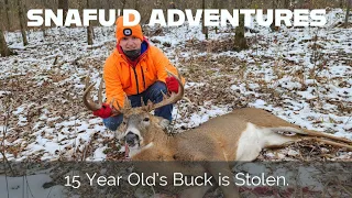 15 Year Old's 1st Buck is Stolen