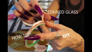 STAINED GLASS FOILING! HOW TO!