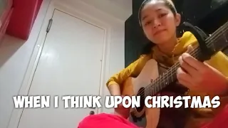 When I Think Upon Christmas - cover by Jefa Dela Cruz