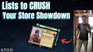 Decklists to Absolutely CRUSH your Store Showdowns - Star Wars Unlimited