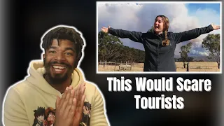 AMERICAN REACTS TO Realistic Australian Tourism Ad