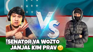 SENATOR VA WOZTO O'RTASIDA JANJAL 😳🔞 // PUBG MOBILE #senator #woztopubgm #aslamboi #yakudza #craw