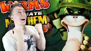 ЭТО ЖЕ Worms Ultimate Mayhem - ЛЮБИМАЯ ИГРА ДЕТСТВА ПРО ЧЕРВЯКОВ! ГО ВСПОМНИМ БЫЛЫЕ ВРЕМЕНА!