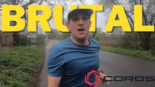 The Coros Running Fitness Test Is Tough! How To Complete And Data Analysis #coros #running