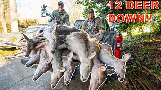 12 Deer in 2 Days!! Doe MANAGEMENT w/ Chris Bee