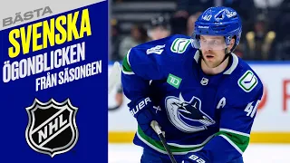 Bästa ögonblicken från svenskar i NHL denna säsong 🇸🇪 Plays of the Year from Swedish NHL Players