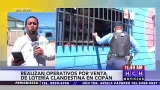 Por venta de Lotería Clandestina detienen a mujer en Copán
