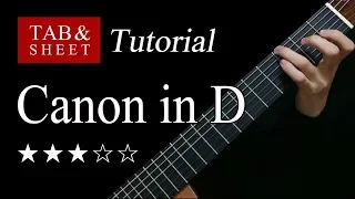 Canon in D - Guitar Lesson + TAB