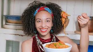 HOW TO MAKE HAITIAN SPAGHETTI - Gluten-Free and Vegan Recipe!