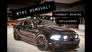 HOW TO: MT82 REMOVAL / THROWOUT BEARING REPLACEMENT 11-14 COYOTE/5.0 MUSTANG