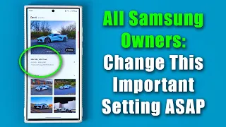 Change This Setting ASAP for ALL Samsung Galaxy Smartphones - Potentially Double Your Storage!