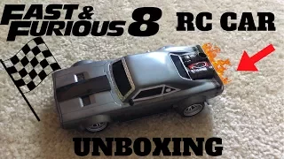 FAST AND FURIOUS 8 DOMS ICE CHARGER RC CAR JADA RC UNBOXING REVIEW