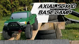 Der Axial SCX10 Base Camp - 1st Look & 1st Test [German]