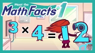 Meet the Math Facts Multiplication & Division - 3 x 4 = 12