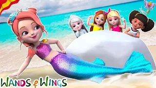 Un Dia Siendo Sirena 🧜‍♀️💦 | Hermosa Sirena! | Cancion de Princesa- Varita y Alas