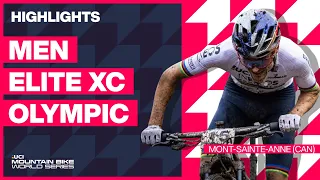 Mont-Sainte-Anne - Men Elite XCO Highlights | 2023 UCI Mountain Bike World Cup