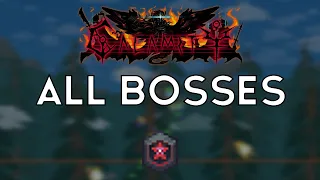 Calamity DEATH MODE || All Bosses || Rogue Class