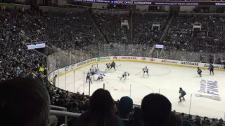 Donskoi scores in Overtime. Sharks win, crowd goes wild